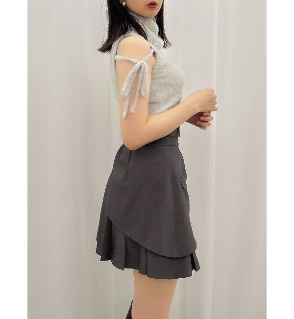 dazzlin「ミニシャギーオフタートル」|ニット・セーター|