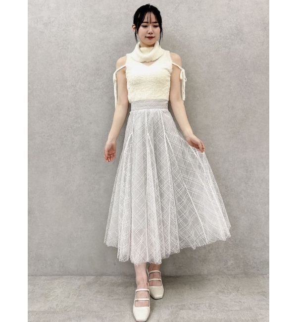 dazzlin「ミニシャギーオフタートル」|ニット・セーター|