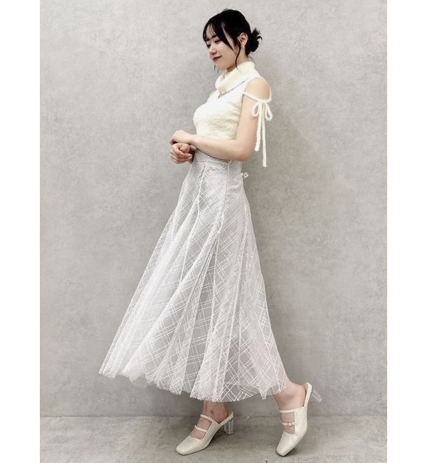 dazzlin「ミニシャギーオフタートル」|ニット・セーター|