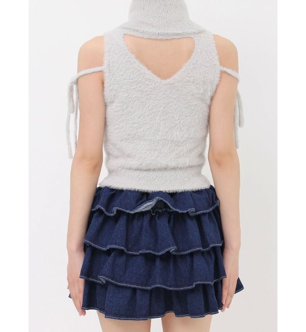 dazzlin「ミニシャギーオフタートル」|ニット・セーター|