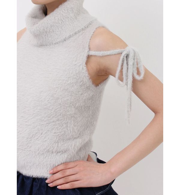 dazzlin「ミニシャギーオフタートル」|ニット・セーター|