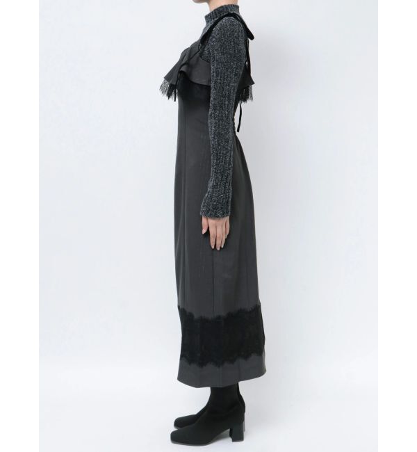 dazzlin「レースヘムキャミワンピース」|ワンピース|