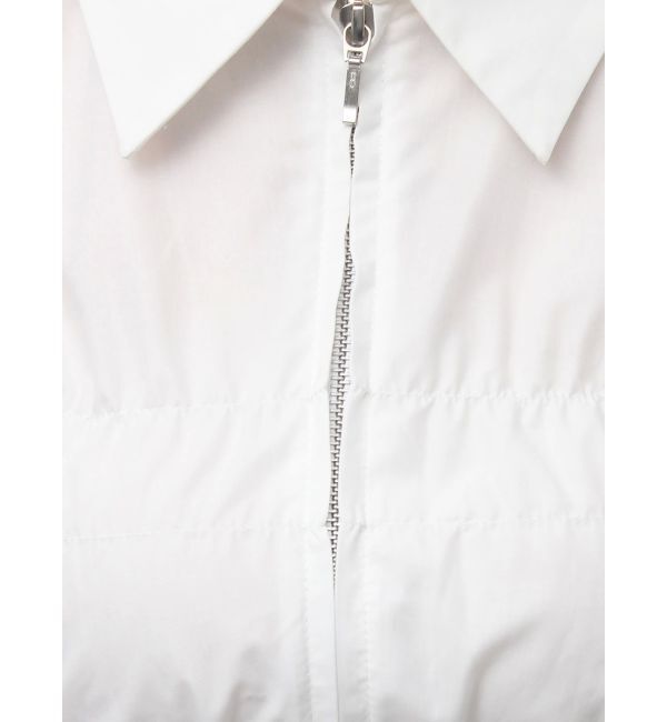 dazzlin「ダブルファスナーギャザーシャツ」|シャツ・ブラウス|