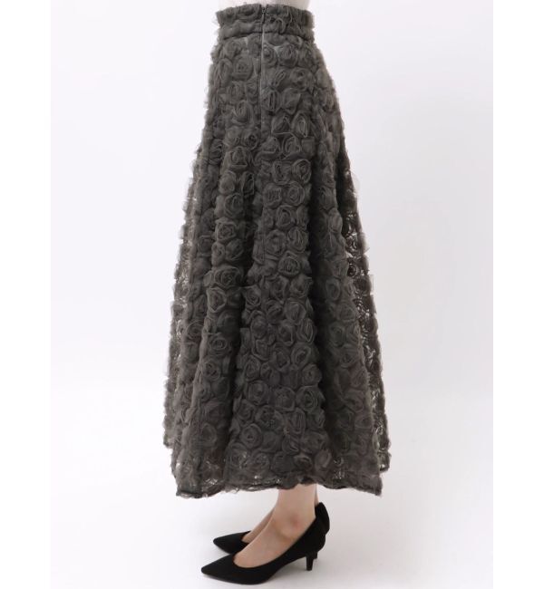 dazzlin「モチーフボリュームフレアスカート」|スカート|