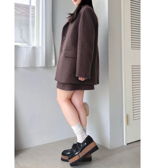 dazzlin「【WEB限定カラーあり】ヘアリーミドルジャケット」|その他|