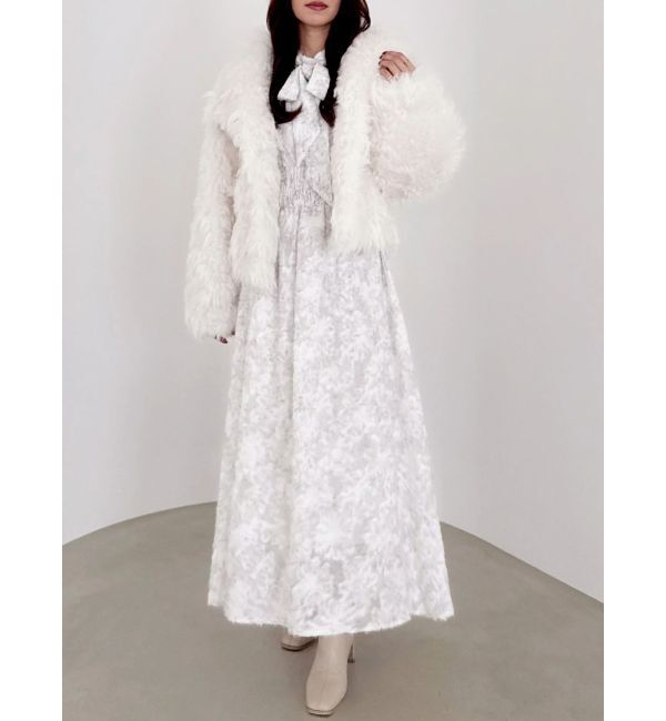 dazzlin「カールエコファーブルゾン」|ブルゾン・スタジャン|