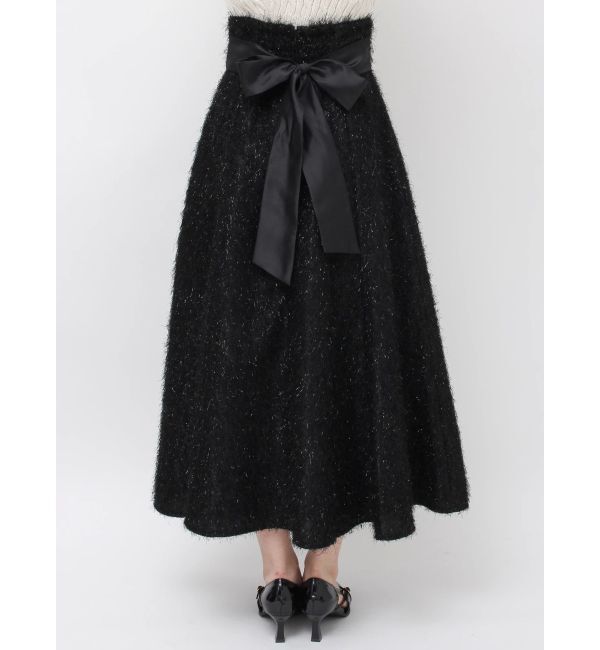dazzlin「フサフサジャカードフレアスカート」|スカート|