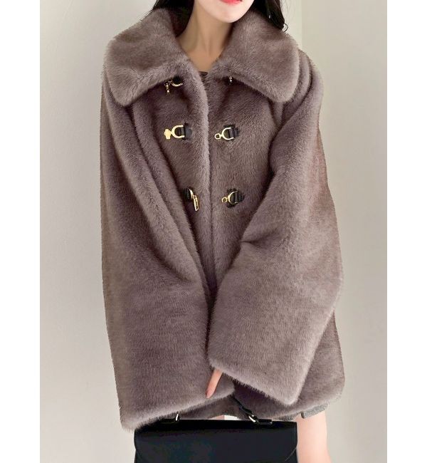 dazzlin「【20周年記念復刻！】ビットミドルミンクライクファーコート」|その他|