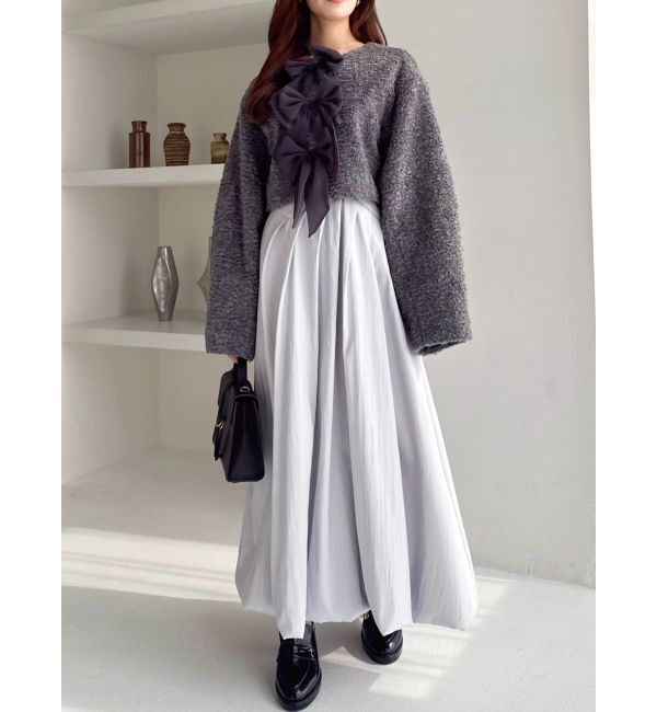 dazzlin「カットドッキングタックバルーンワンピース」|ワンピース|