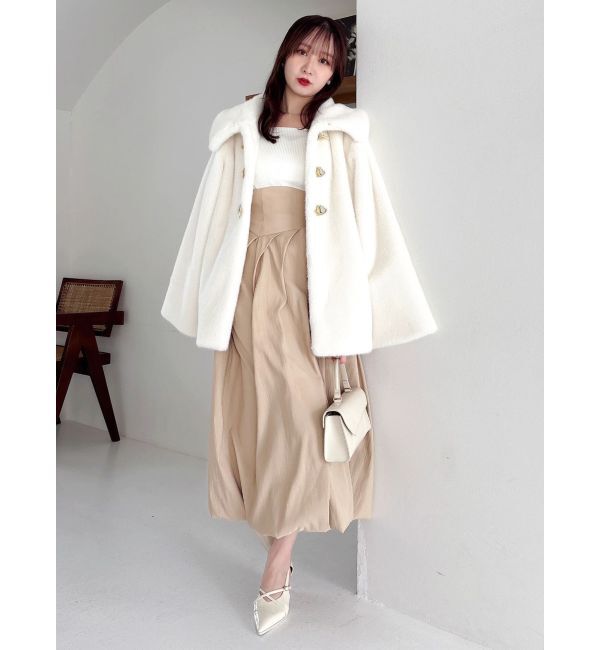 dazzlin「カットドッキングタックバルーンワンピース」|ワンピース|