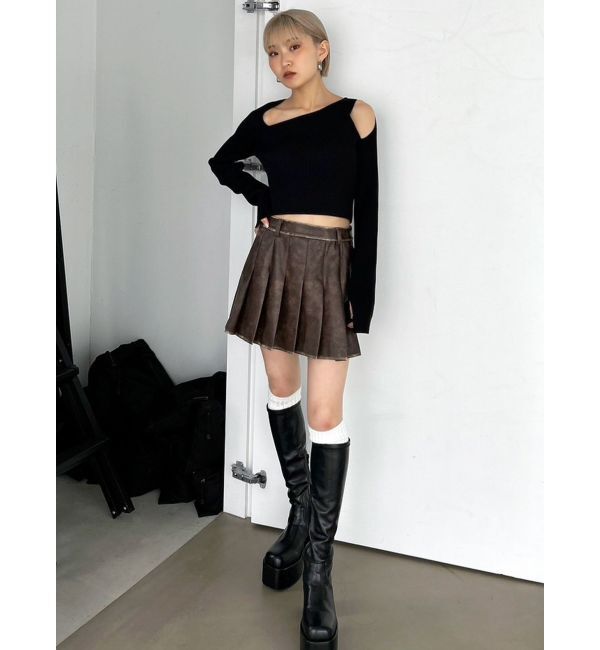 EMODA「バルキープランプフィットブーツ」|ロングブーツ|