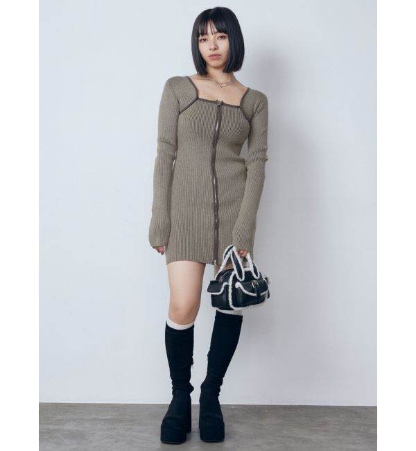 EMODA「バルキープランプフィットブーツ」|ロングブーツ|