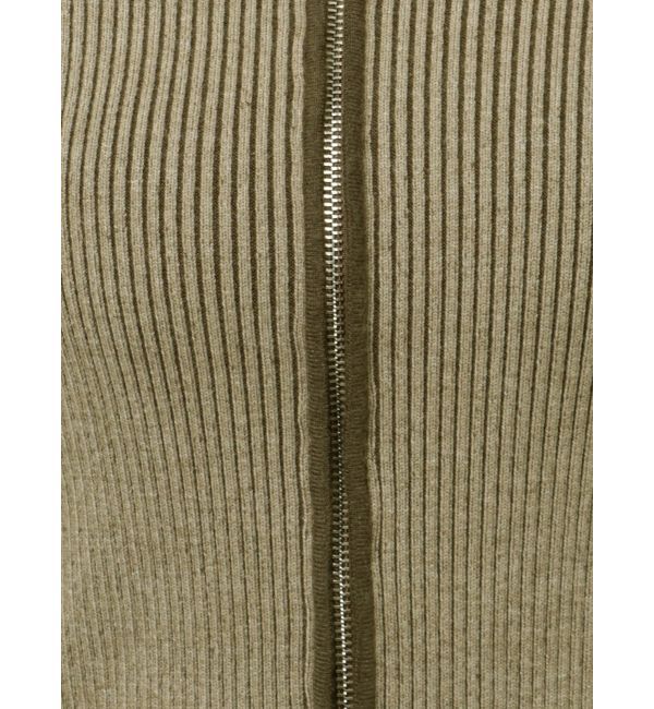 EMODA「プレーティングリブジップワンピース」|ワンピース|