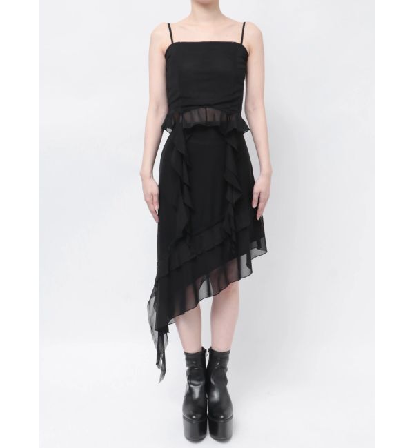 EMODA「ハングラッフルキャミソール」|Tシャツ・カットソー|