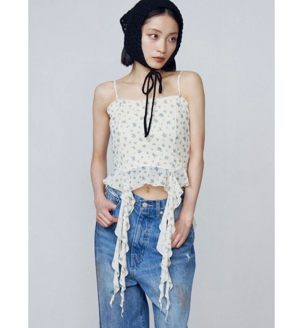 EMODA「ハングラッフルキャミソール」|Tシャツ・カットソー|