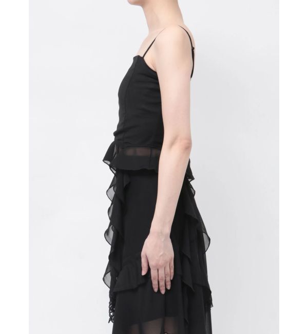 EMODA「ハングラッフルキャミソール」|Tシャツ・カットソー|