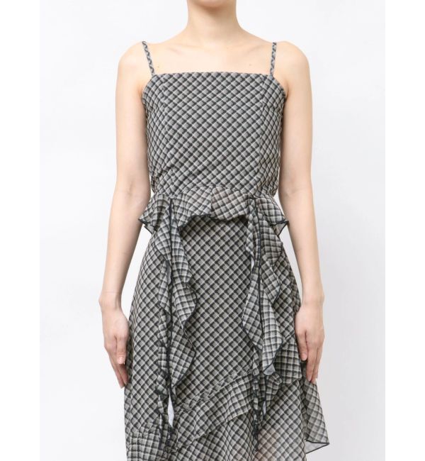 EMODA「ハングラッフルキャミソール」|Tシャツ・カットソー|ライトミックス