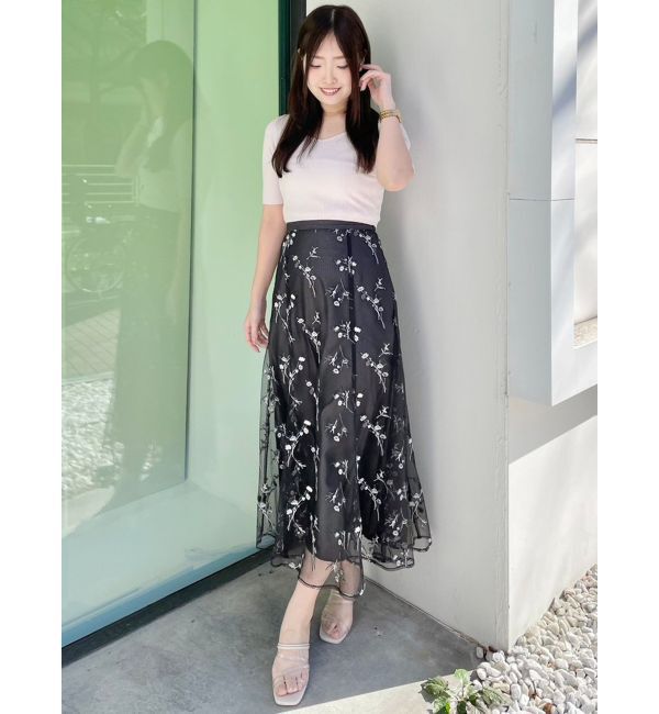 MERCURYDUO「2WAY異素材BIGリボンニット」|ニット・セーター|