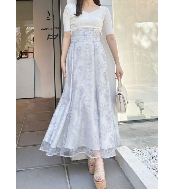 MERCURYDUO「2WAY異素材BIGリボンニット」|ニット・セーター|