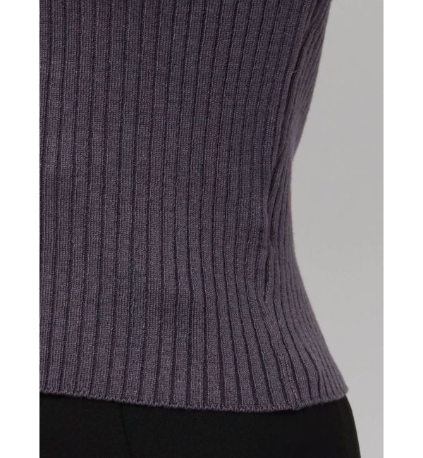 MERCURYDUO「バイカラータイトニット」|ニット・セーター|