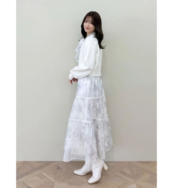 MERCURYDUO「トワルドジュイボウタイウエストリブワンピース」|ワンピース|