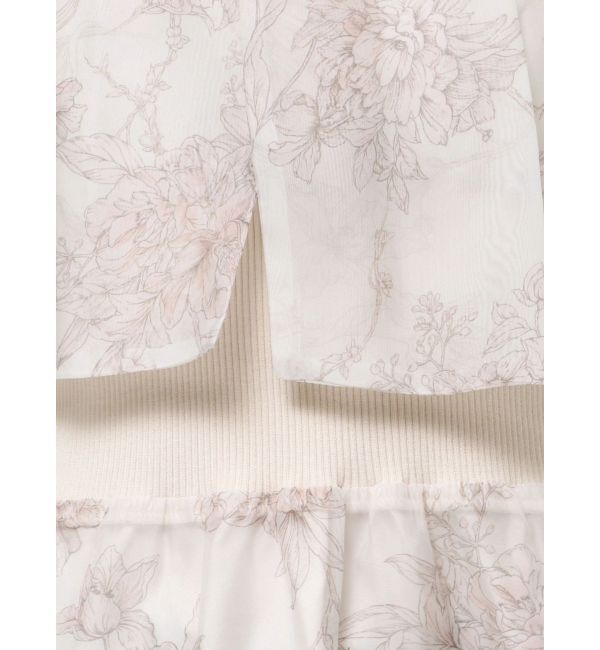 MERCURYDUO「トワルドジュイボウタイウエストリブワンピース」|ワンピース|