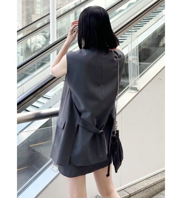 MURUA「ハイウエストベルトミニスカート」|スカート|