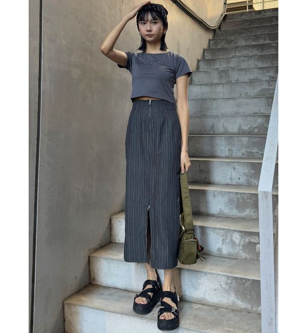 MURUA「マルチウェイナロースカート」|スカート|