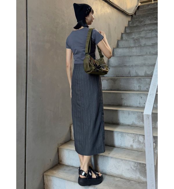 MURUA「マルチウェイナロースカート」|スカート|