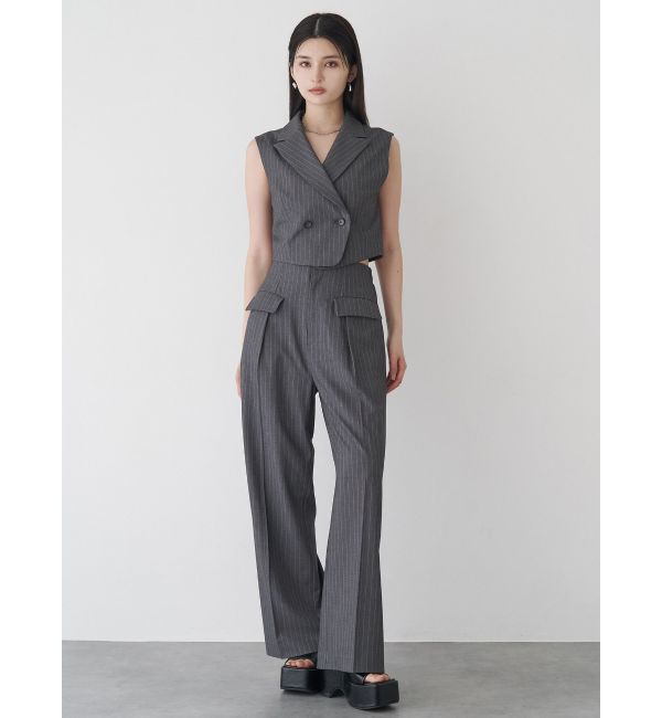 MURUA「パイピングポケットセンタープレスパンツ」|その他|