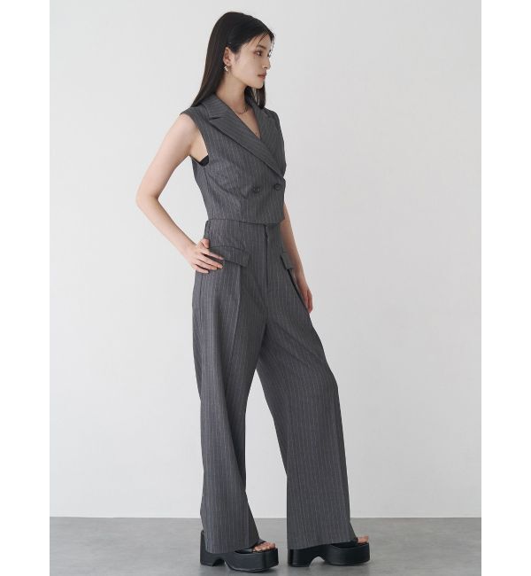 MURUA「パイピングポケットセンタープレスパンツ」|その他|