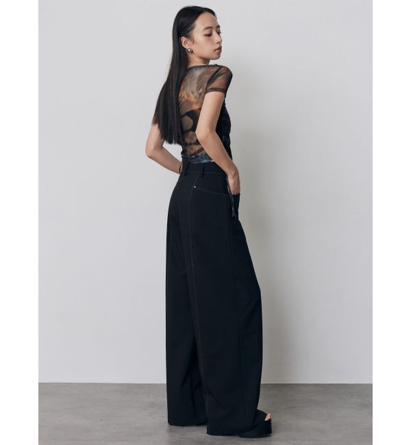 MURUA「タックドロストシアートップス」|Tシャツ・カットソー|