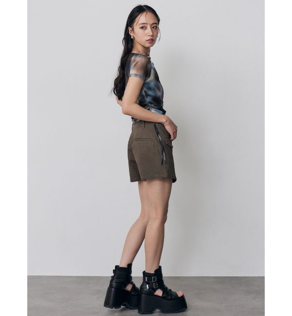 MURUA「タックドロストシアートップス」|Tシャツ・カットソー|