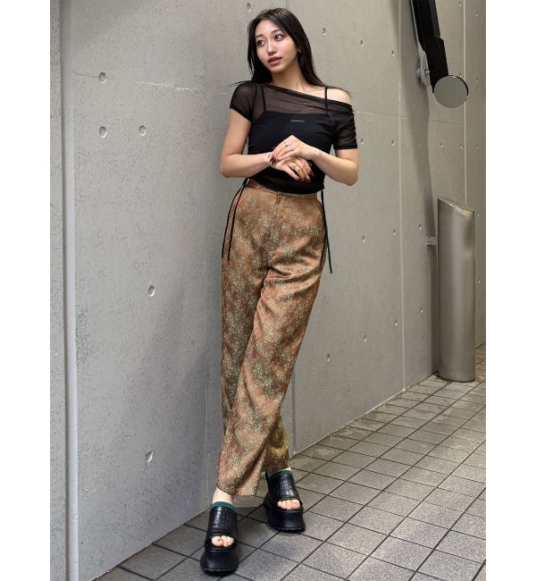 MURUA「タックドロストシアートップス」|Tシャツ・カットソー|