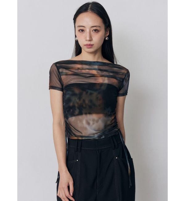 MURUA「タックドロストシアートップス」|Tシャツ・カットソー|