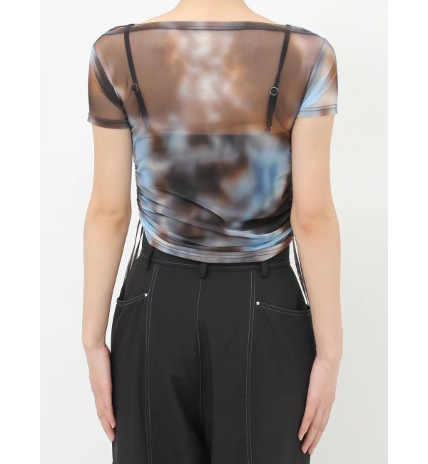 MURUA「タックドロストシアートップス」|Tシャツ・カットソー|