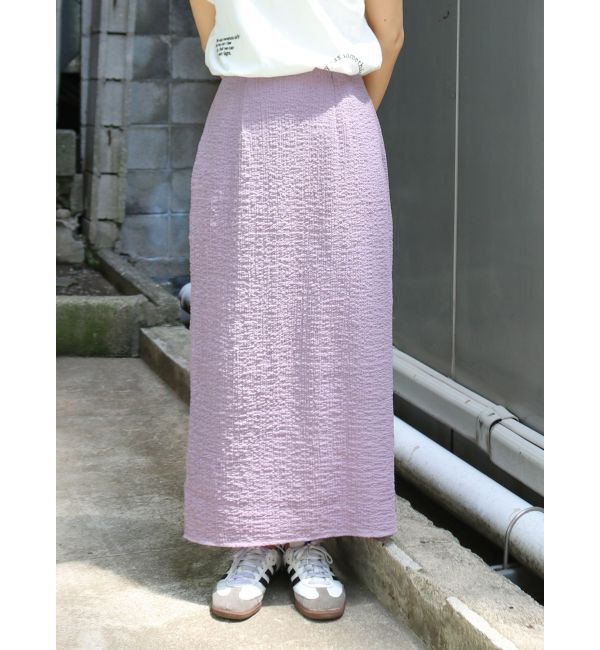 Ungrid「アイライン楊柳スカート【SET UP着用可】」|スカート|