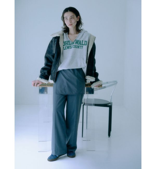 Ungrid「スカートセットタックパンツ」|その他|