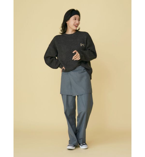 Ungrid「スカートセットタックパンツ」|その他|