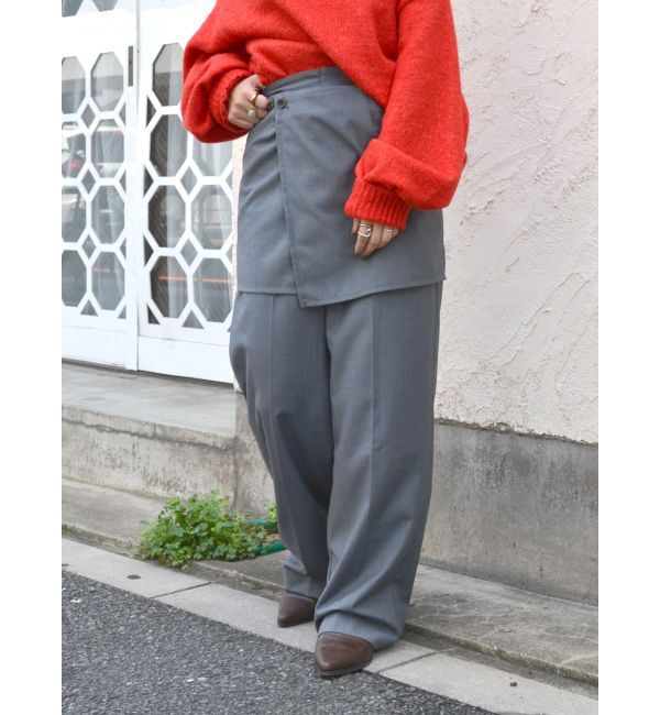 Ungrid「スカートセットタックパンツ」|その他|