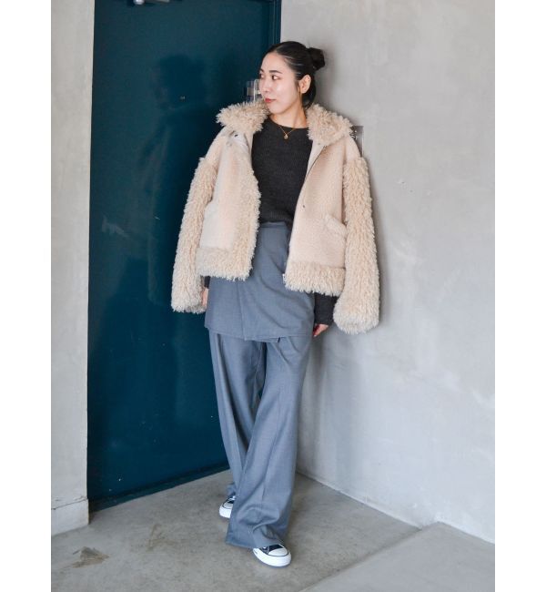 Ungrid「スカートセットタックパンツ」|その他|