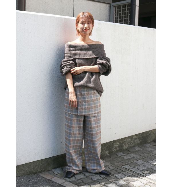 Ungrid「スカートセットタックパンツ」|その他|