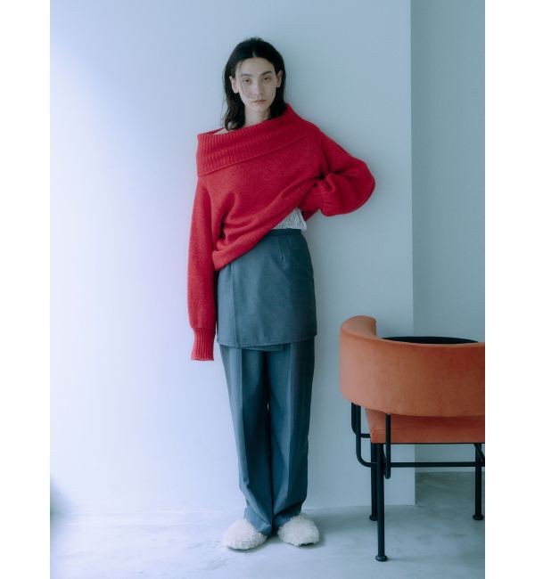 Ungrid「スカートセットタックパンツ」|その他|