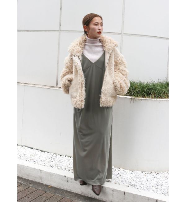 Ungrid「ベロアキャミワンピース」|ワンピース|