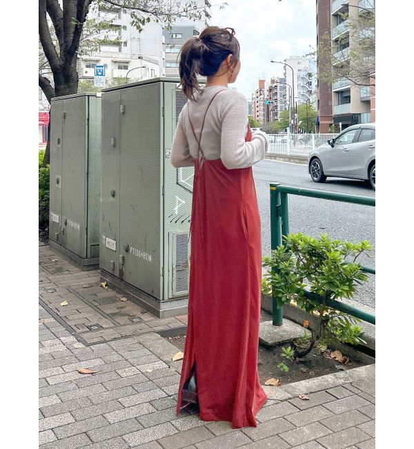 Ungrid「ベロアキャミワンピース」|ワンピース|