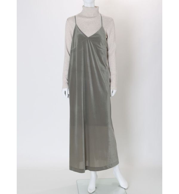 Ungrid「ベロアキャミワンピース」|ワンピース|