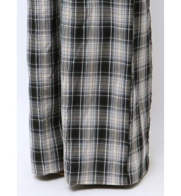 Ungrid「コクーンチェックキャミワンピース」|ワンピース|