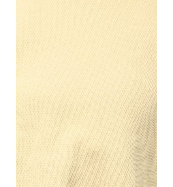 Ungrid「クロップドハニカムロングスリーブTee」|Tシャツ・カットソー|