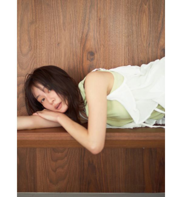 Ungrid「コットンフリルキャミ」|キャミソール|