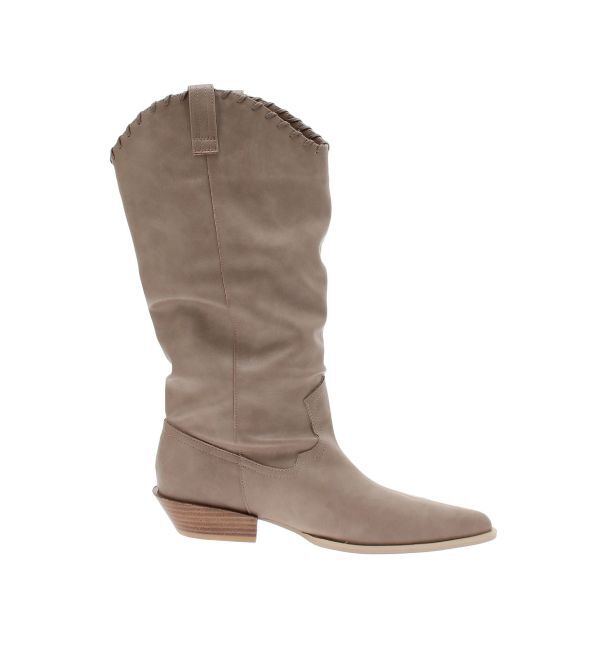 Ungrid「ポインテッドトゥウエスタンブーツ」|ロングブーツ|